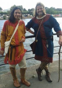 Gawan Dringenberg (Rechts) und ich